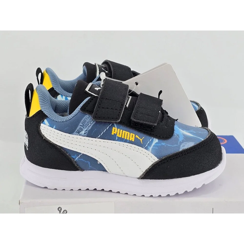 Puma R78 Lightwin Hw 2 V Inf Kids 5C Blue Hot Wheels Monster Trucks - NEW
